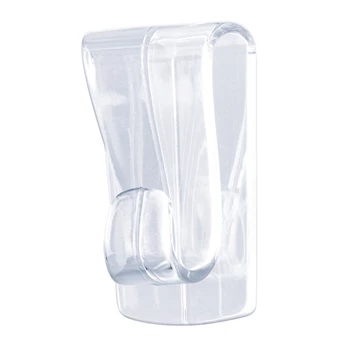 Akasztó öntapadós műanyag, 1 kg teherbírású 2 darab/bliszter Tesa Powerstrips átlátszó