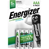 Akkumulátor AAA mikro 800mAh Extreme 4 db/csomag, Energizer