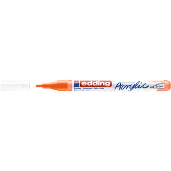 Akril marker 1-2mm, Edding 5300 neon narancssárga 