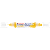 Akril marker 2-3mm, és 5-10mm, 3D kétvégű Edding 5400 citromsárga