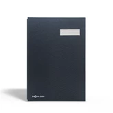 Aláírókönyv, 20lap, A4 Pagna 24191 vászon borító fekete