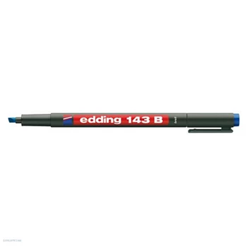 Alkoholos marker 1-3mm, 143B OHP Edding kék