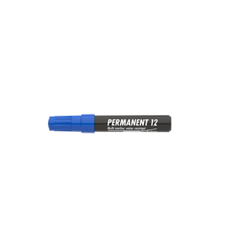 Alkoholos marker 1-4mm, vágott Ico 12 kék 