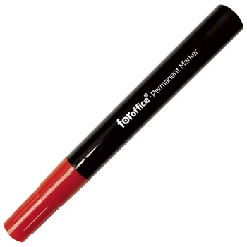 Alkoholos marker 1,5-3mm, kerek hegyű, Foroffice, piros