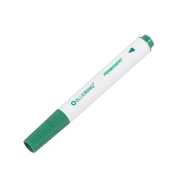 Alkoholos marker 3mm, kerek végű Bluering® zöld