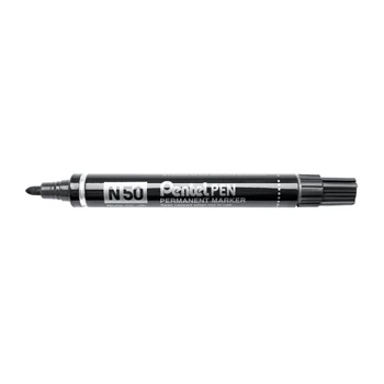 Alkoholos marker fém testű 4,3mm kerek hegyű N50-AE Pentel Extreme fekete