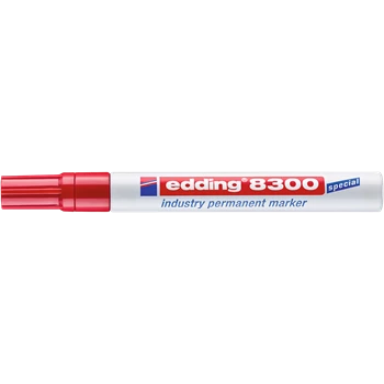 Alkoholos permanent marker 8300 ipari Edding piros