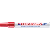 Alkoholos permanent marker 8300 ipari Edding piros