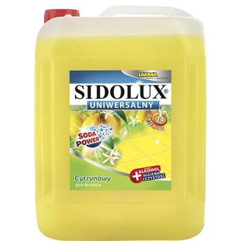 Általános tisztítószer 5 liter Sidolux Universal Soda Power Friss citrom