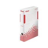 Archiváló doboz A4, 80mm, újrahasznosított karton Esselte Speedbox  fehér