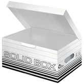 Archiváló doboz S méret, felfelé nyíló tetővel Leitz Solid Box fehér