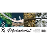 Asztali naptár képes, 325mmx155mm, álló tartóval 2026.