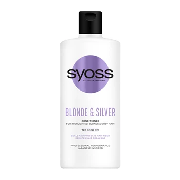 Balzsam 440 ml Syoss Blonde&Silver