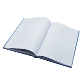 Beírókönyv A4, 192lap, keményfedeles, egyszínű Bluering vonalas
