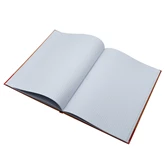 Beírókönyv A4, 96lap, keményfedeles, egyszínű, Bluering kockás