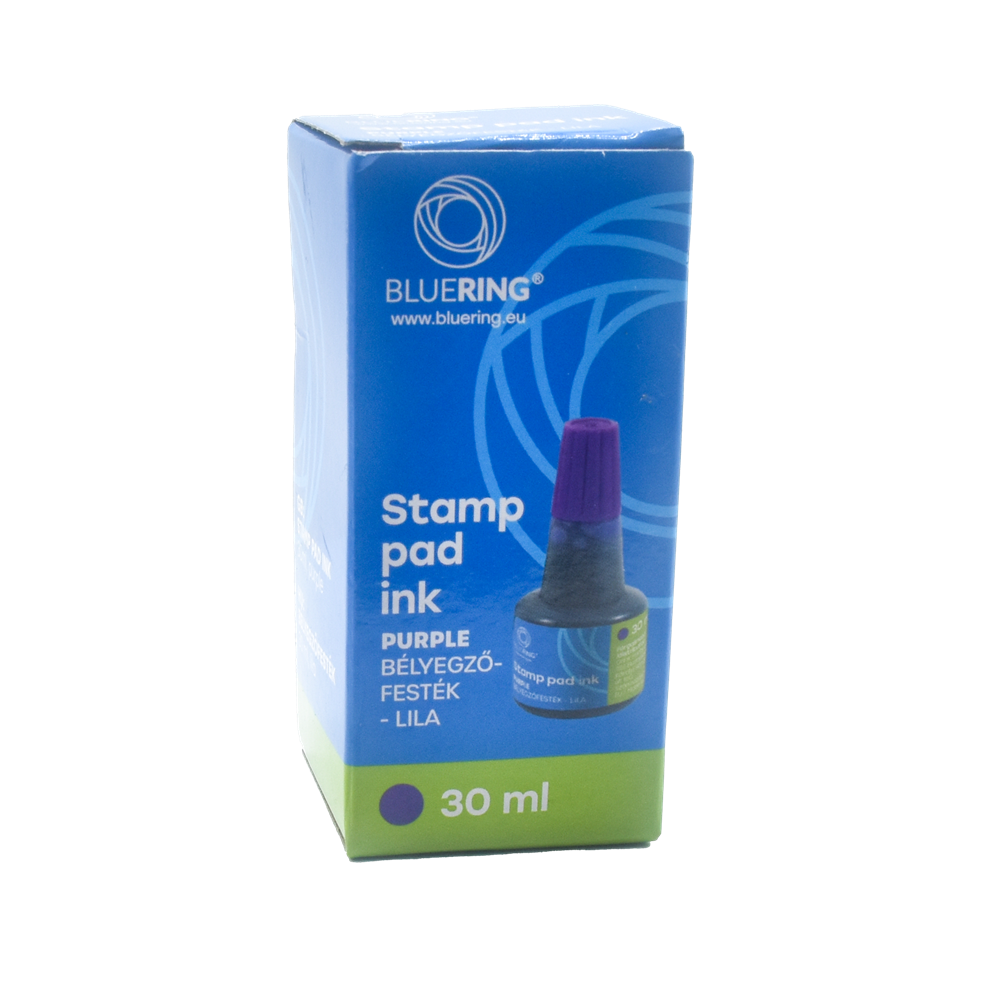 Bélyegzőfesték 30ml, Bluering® Flower lila