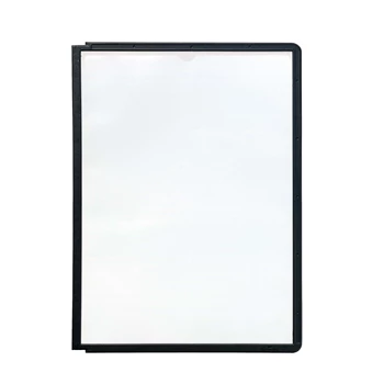 Bemutatótábla panel, A4, 5 db/csomag, Durable Sherpa fekete