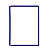 Bemutatótábla panel, A4, 5 db/csomag, Durable Sherpa kék