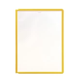 Bemutatótábla panel, A4, 5 db/csomag, Durable Sherpa sárga