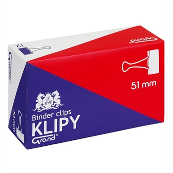 Binderkapocs 51mm, 12 db/doboz Grand
