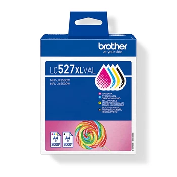 Brother LC527XL tintapatron multipack BCMY ORIGINAL