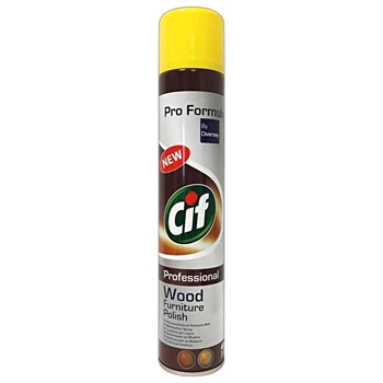 Bútorápoló aerosol 400 ml Wood Furniture Polish Professional Cif