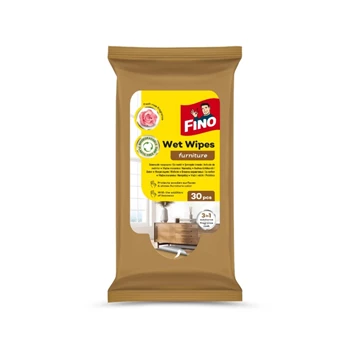 Bútortisztító nedves törlőkendő 30 db/csomag Fino