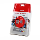 Canon CL571X/PP201 tintapatron + fotópapír BCMY multipack ORIGINAL