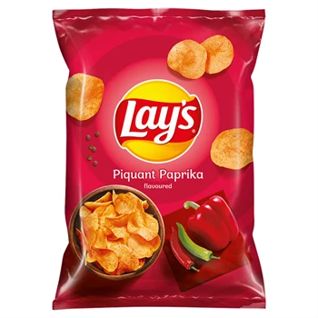 Chips, 60 g, LAYS, pikáns paprikás