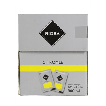 Citromlé 4 ml Rioba tasakos  200 db/doboz