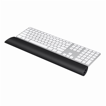 Csuklótámasz billentyűzethez, szilikonos, Fellowes® I-Spire Series, fekete