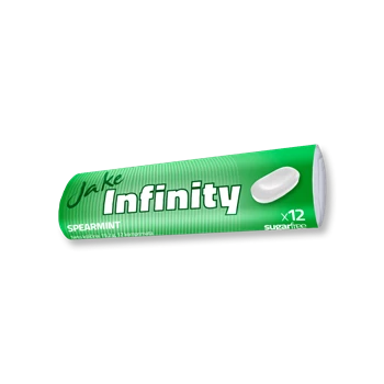 Cukorka mentolos, JAKE Infinity 12db/csomag