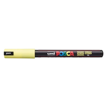 Dekormarker 0,7mm, Uni-Posca PC-1MR napsárga