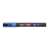 Dekormarker 0,9-1,3mm, Uni-Posca PC-3ML csillámló kék