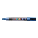 Dekormarker 0,9-1,3mm, Uni-Posca PC-3ML csillámló kék
