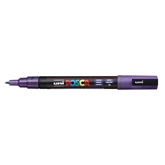 Dekormarker 0,9-1,3mm, Uni-Posca PC-3ML csillámló lila