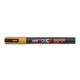 Dekormarker 0,9-1,3mm, Uni-Posca PC-3ML csillámló narancs