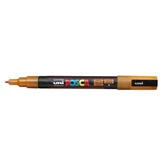Dekormarker 0,9-1,3mm, Uni-Posca PC-3ML csillámló narancs