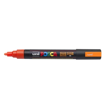 Dekormarker 1,8-2,5mm, Uni-Posca PC-5MR fluor narancs