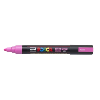 Dekormarker 1,8-2,5mm, Uni-Posca PC-5MR fluor rózsaszín