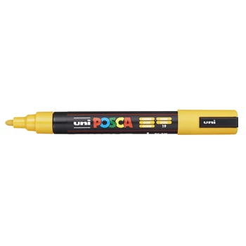 Dekormarker 1,8-2,5mm, Uni Posca PC-5M okker