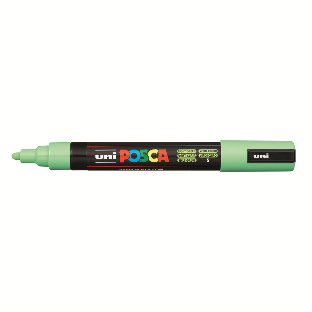 Dekormarker 1,8-2,5mm, Uni Posca PC-5M világoszöld