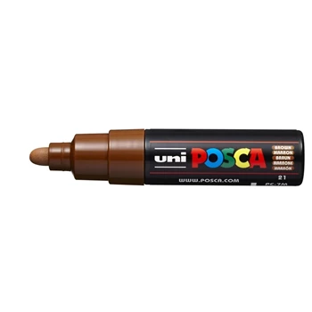 Dekormarker 4,5-5,5mm, Uni-Posca PC-7M barna
