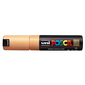 Dekormarker 4,5-5,5mm, Uni-Posca PC-7M világos narancs