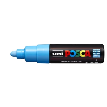 Dekormarker 4,5-5,5mm, Uni-Posca PC-7M világoskék