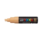 Dekormarker 8mm, Uni Posca PC-8K világos narancs