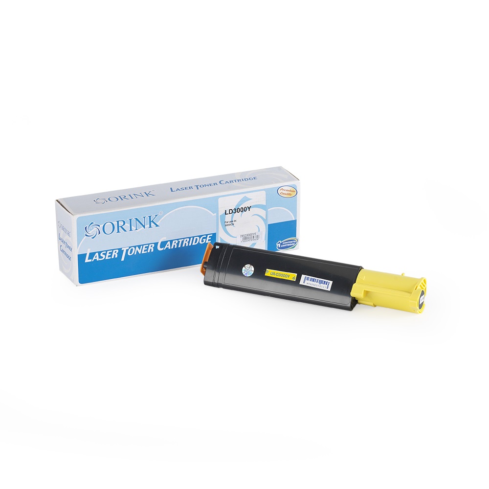 Orink 3000 utángyártott Dell toner sárga (DEO3000YE)