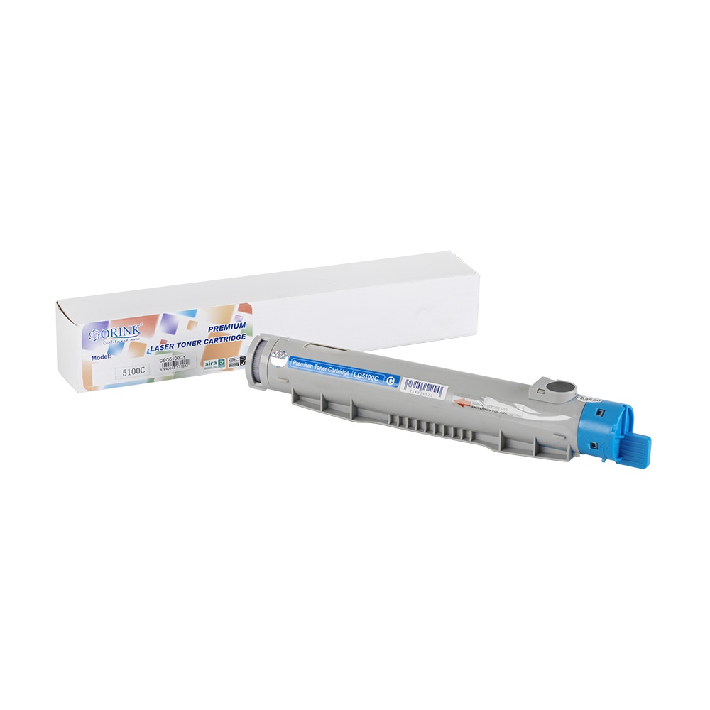 Orink 5100 utángyártott Dell toner cián (DEO5100CY)