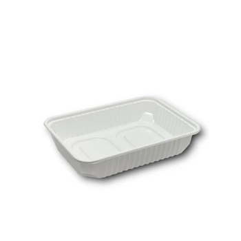 Elviteles doboz - szögletes alj PP 500 ml 50 db/csomag fehér