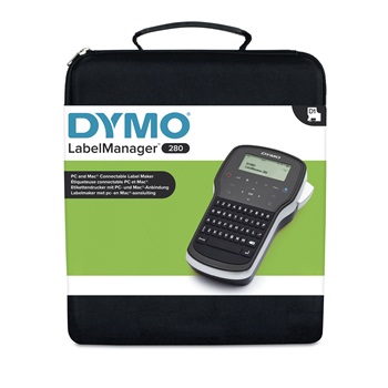 Feliratozógép elektromos Dymo LM 280 készlet, táskában